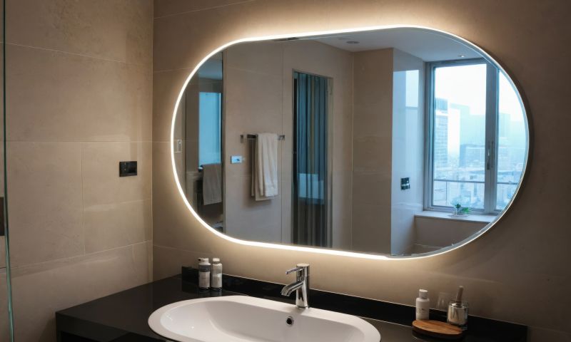 Lighting and Mirror Accents